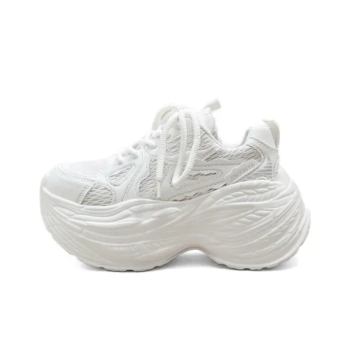 A Poinsettia Princess Low Top Chunky Sneakers Women's