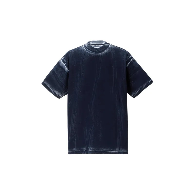 Onitsuka Tiger PRINTED T Shirt Unisex White/Navy Blue-1