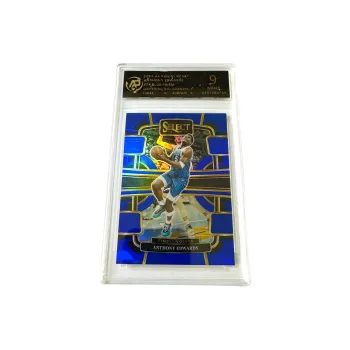 PANINI Edwards Timberwolves Select Grade 1 Blue Fold Refringence Rising Star Basketball Card 9 Points Graded Cards 1 Pc