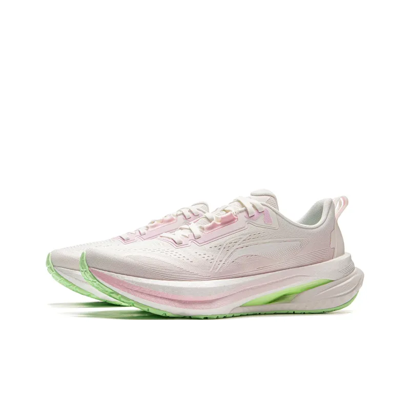 LiNing Wugui 5S 5.0 Low-Top Running Shoes Men's Valentine's Day Color Scheme-White Pink-2