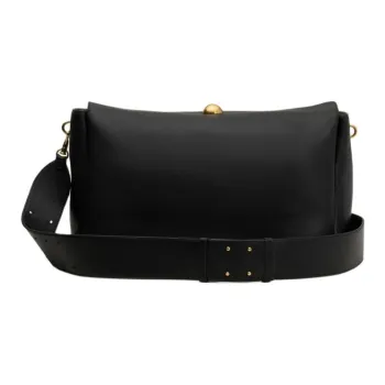 AMIPARIS Cow Leather Pillow Bag Shoulder Bag Tubas Women's Black