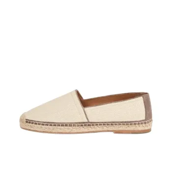 Brunello Cucinelli Suede trim Raffia Espadrilles