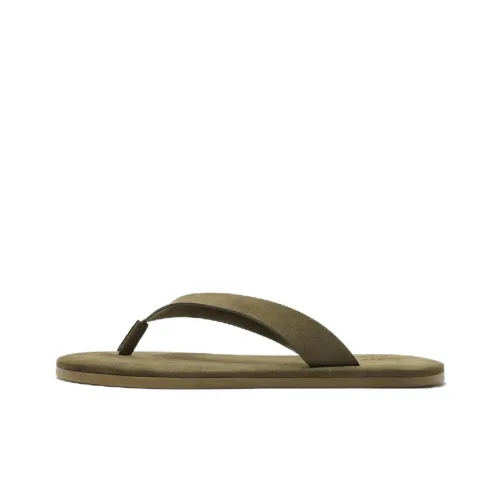 ZARA Abrasion Resistant Hogan Flops Men's Green