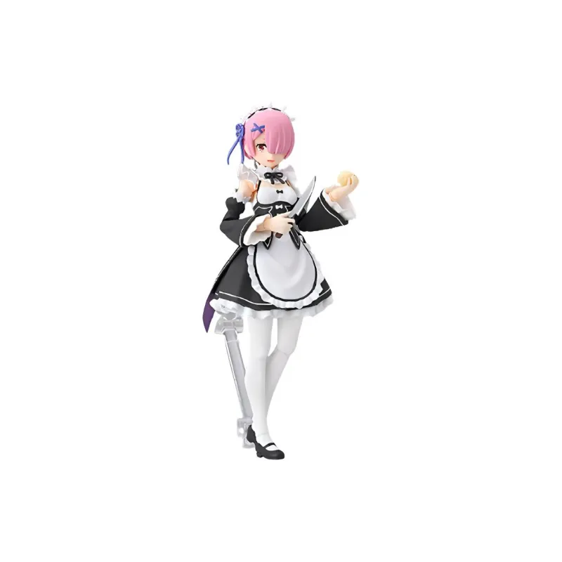 MAX Factory Ram Re Zero Starting Life In Another World Figma With Base Assembled Models-0