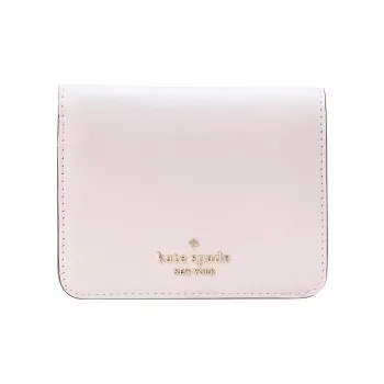 Kate Spade Leather Wallet Small Size Women's Shimmery Pink