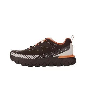 DESCENTE SKI STYLE Breathable Low Top Casual Shoes Men's Brown