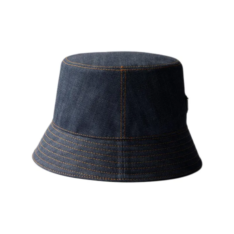 PRADA Selvedge Denim Bucket Hat-1
