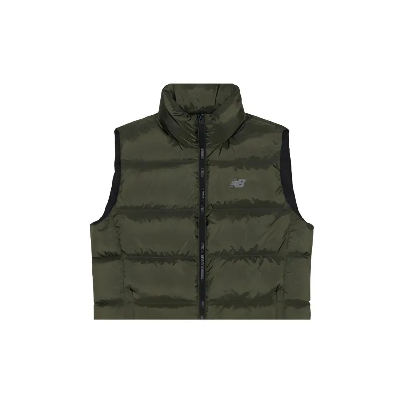 New Balance Down Jackets Men Army Green-3