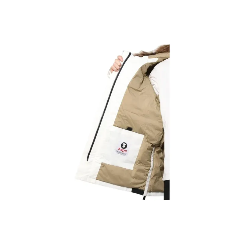Aape Flap pockets Hooded Padded Jacket-4