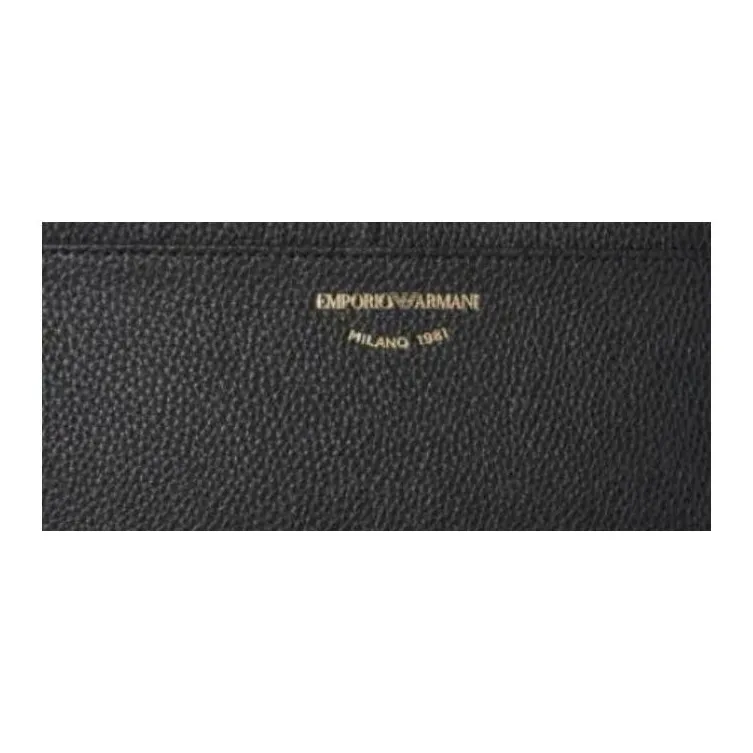 EMPORIO ARMANI Logo Debossed Zipped Wallet-3
