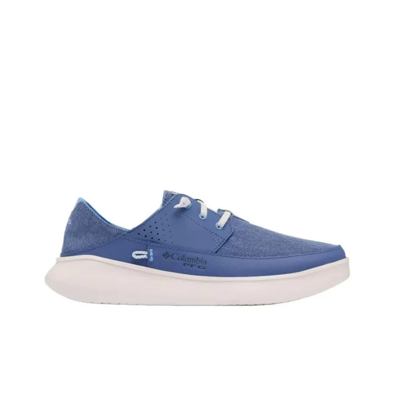 Columbia PFG Boatside Slip-Resistant Low-Top Casual Shoes Men's Blue Bellflower-1