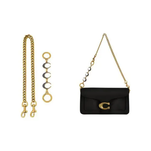 Lan Bao Fan Metal Shoulder Bag, Metal Bag, Accessory Bag, Strap Women's Gold