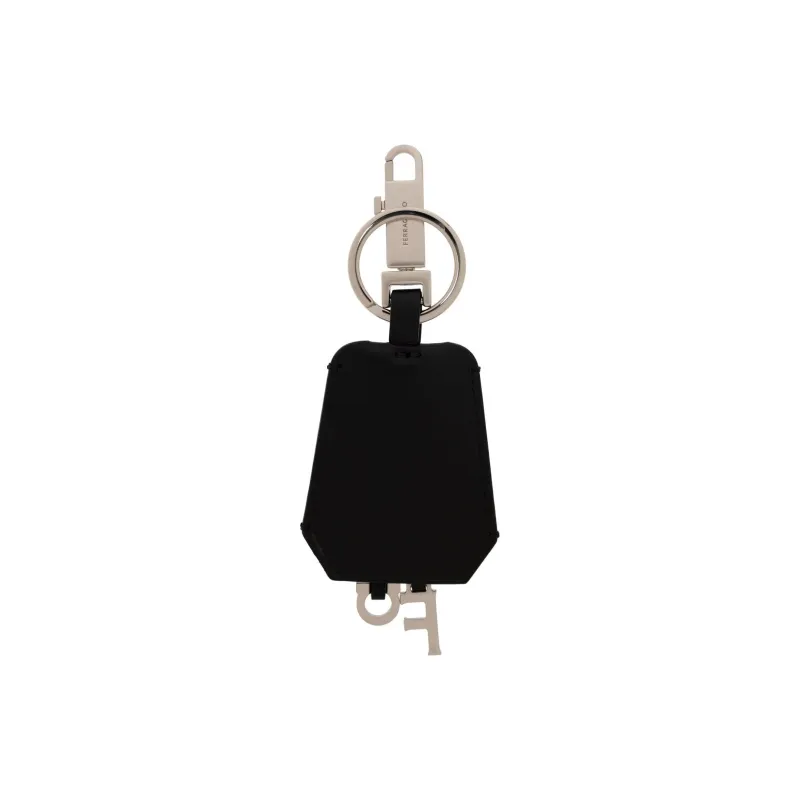 Ferragamo Logo Stamp Keyring-1