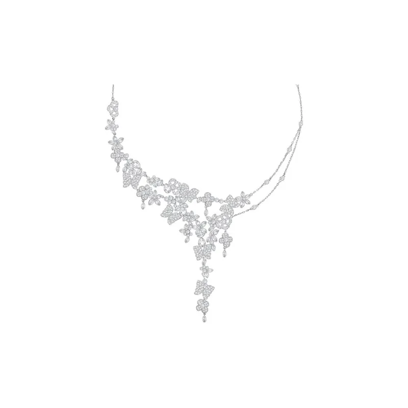 Swarovski Eden Swarovski Crystal Necklaces Women's Silver-0
