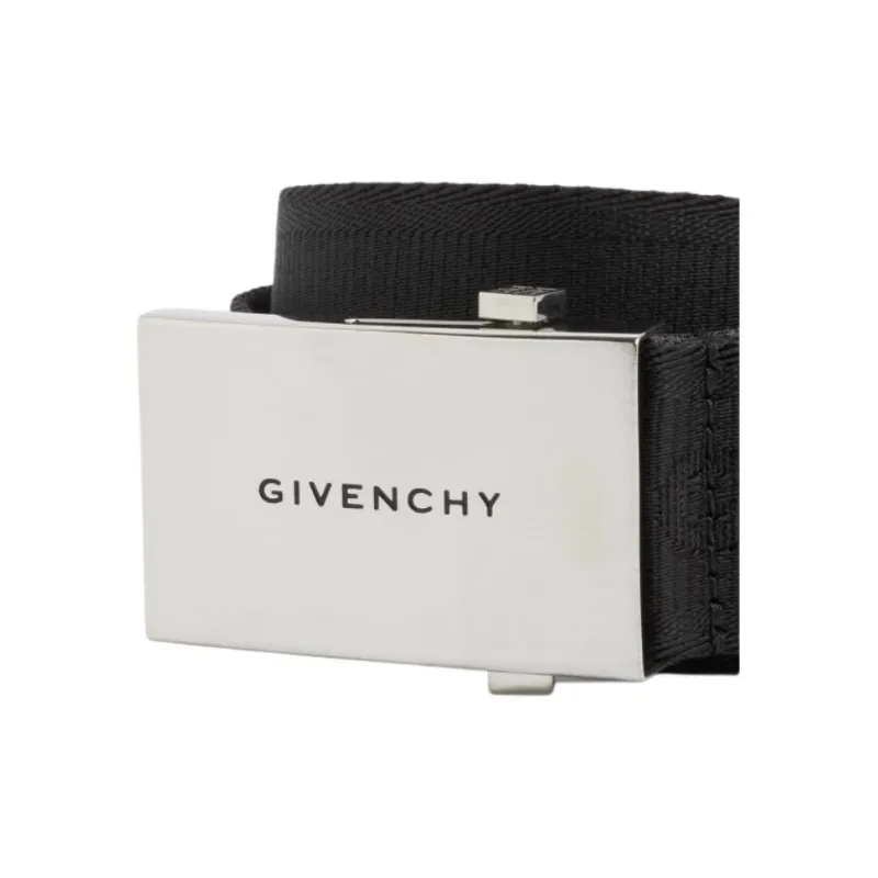 Givenchy Logo Engraved Skate Belt-3