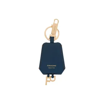 Ferragamo Logo Stamp Keyring