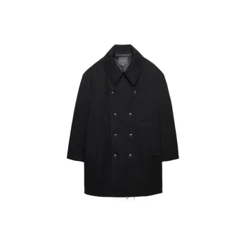 ZARA Stefano Pilati Collaboration Coats Men Black