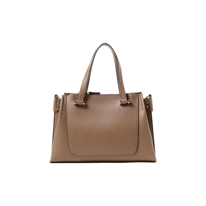 Beams Synthetic Leather Tote Bag, Shopping Bag, Shoulder Bag, Crossbody Bag, Handbag Women's Black/Brown/Olive Green-0