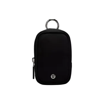 Lululemon Recycled Nylon Key Pouch Unisex Black