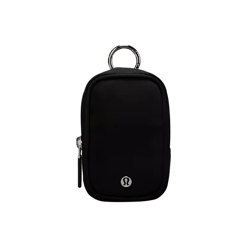 Lululemon Recycled Nylon Key Pouch Unisex Black-0