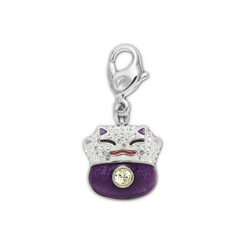Swarovski Pendants Unisex Purple-0