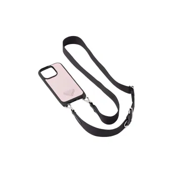 PRADA Saffiano Leather IPhone 14 Pro Case Bag Accessory Women's Pink