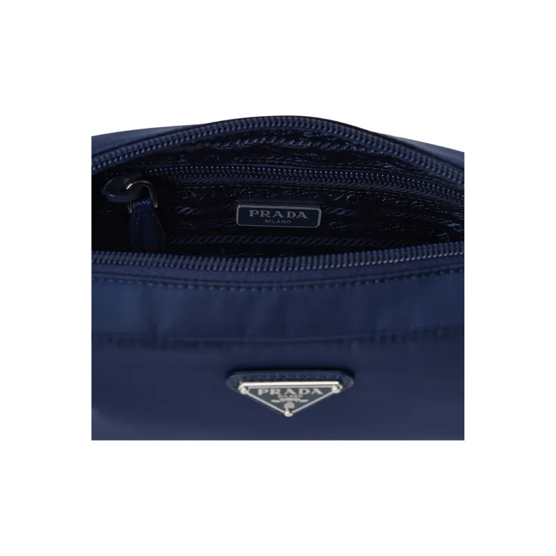 PRADA Re Nylon Clutch Men's Sea Blue-3
