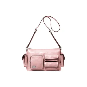 MICHAEL KORS DAKOTA Cow Leather Shoulder Bag, Crossbody Bag Medium Size Women's Pink