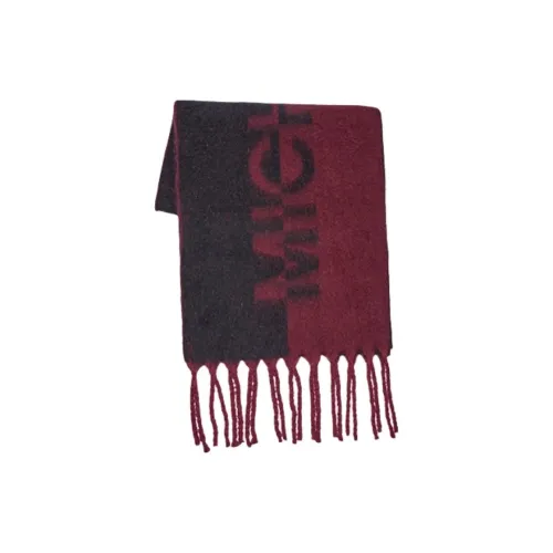 MICHAEL KORS Polyester Knit Scarves Women's Red