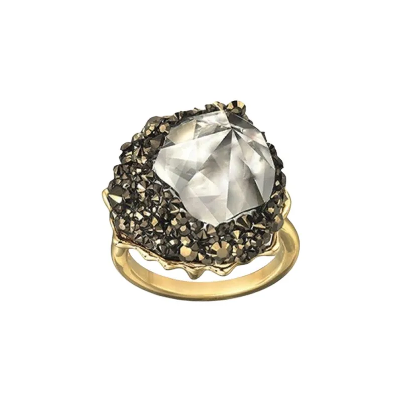 Swarovski Crystal Rings Women's Gold-0