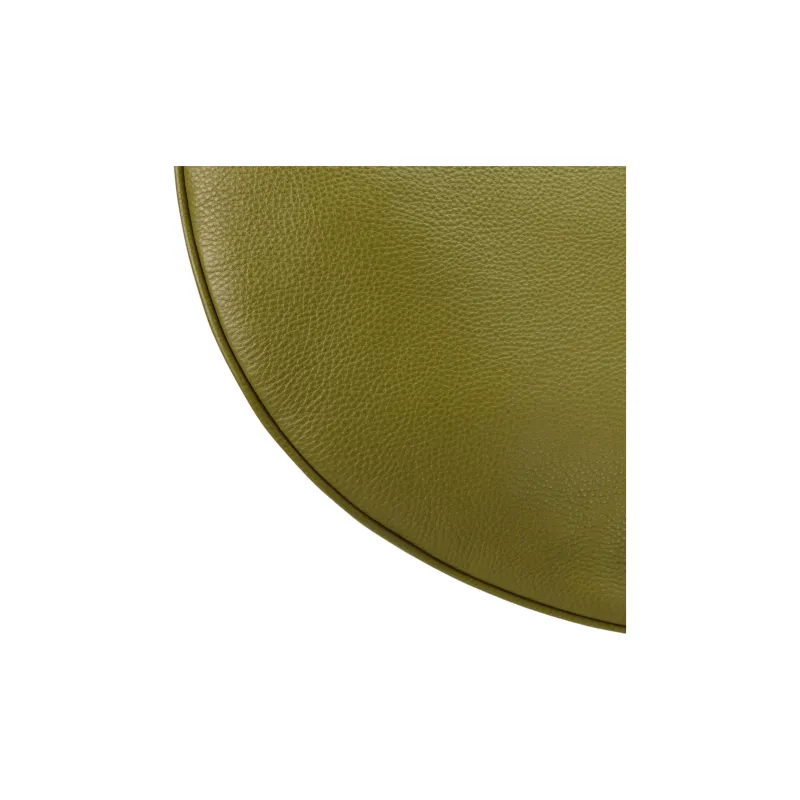 GUCCI Leather Shoulder Bag Tubas Men's Green Olive-5