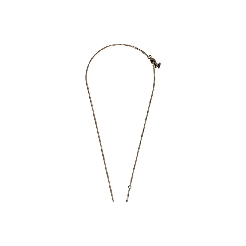 CHANEL Metal Necklaces Women's Gold-2