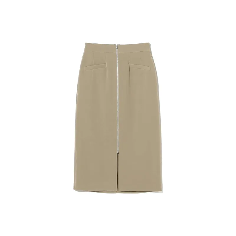 Beams Casual Long Skirt Women's Beige-1