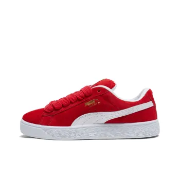 PUMA Suede XL Anti Slip Wear Resistant Low Top Casual Shoes Women's Red