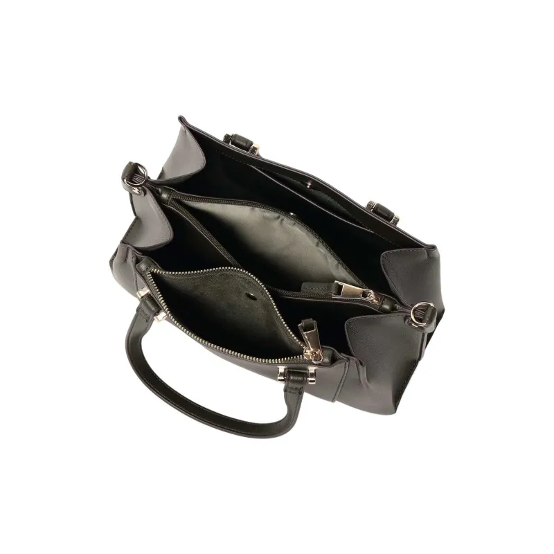 Beams Synthetic Leather Tote Bag, Shopping Bag, Shoulder Bag, Crossbody Bag, Handbag Women's Black/Brown/Olive Green-13