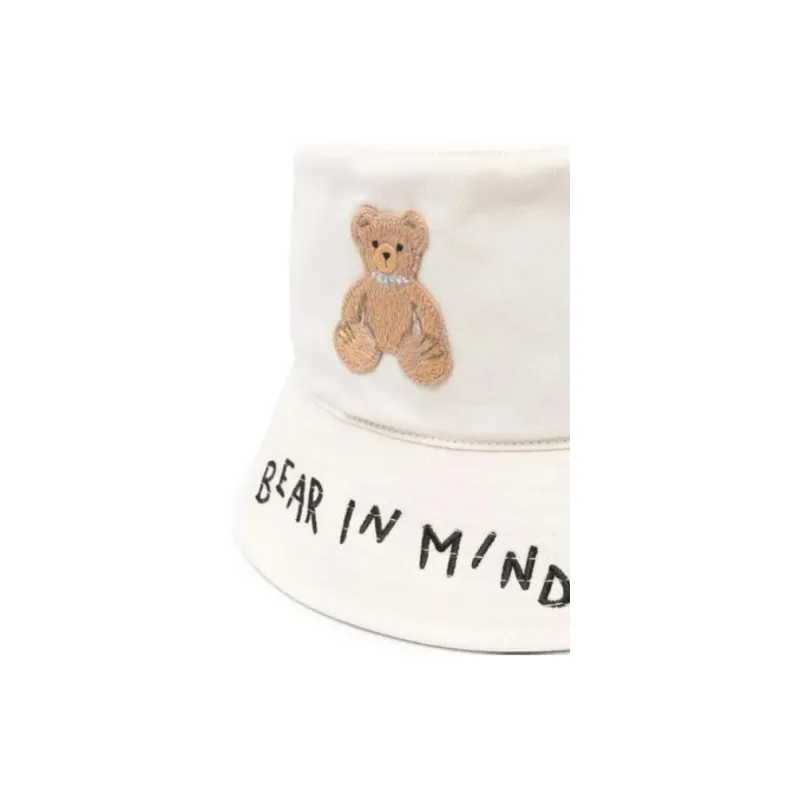 PALM ANGELS Bear In Mind Bucket Hat-2