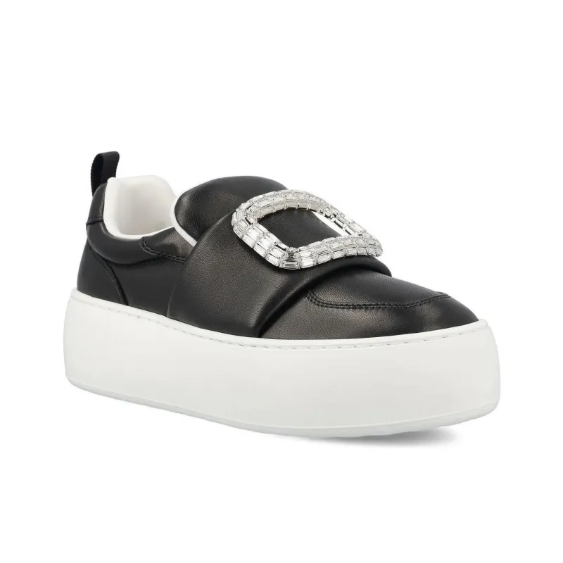 Roger Vivier Viv' Up Embellished Buckle Sneakers Women's-2