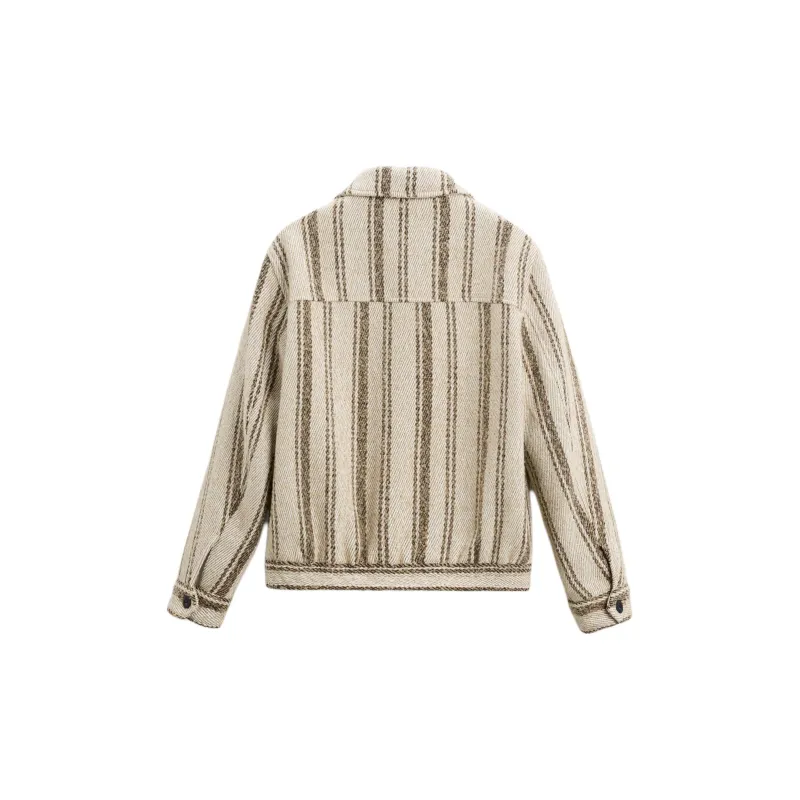 ZARA Jackets Coats Men's Beige Brown-1