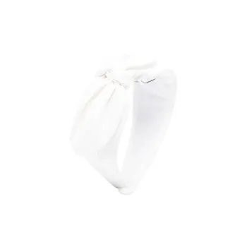 MOSCHINO Viscose Polyester Cotton Headbands Kids' White