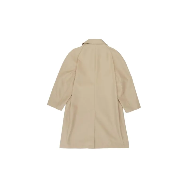 Lemaire Button Fastened Straight Hem Midi Coat-1
