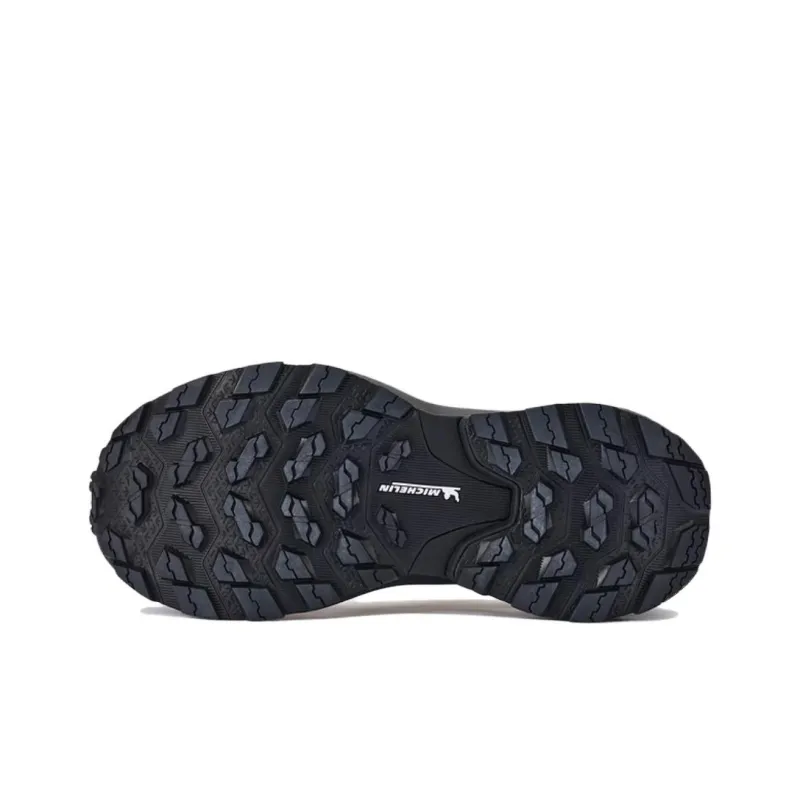 DESCENTE SKI STYLE Anti Slip And Wear Resistant Water Resistant Low Top Trekking Shoes Men's Black-3