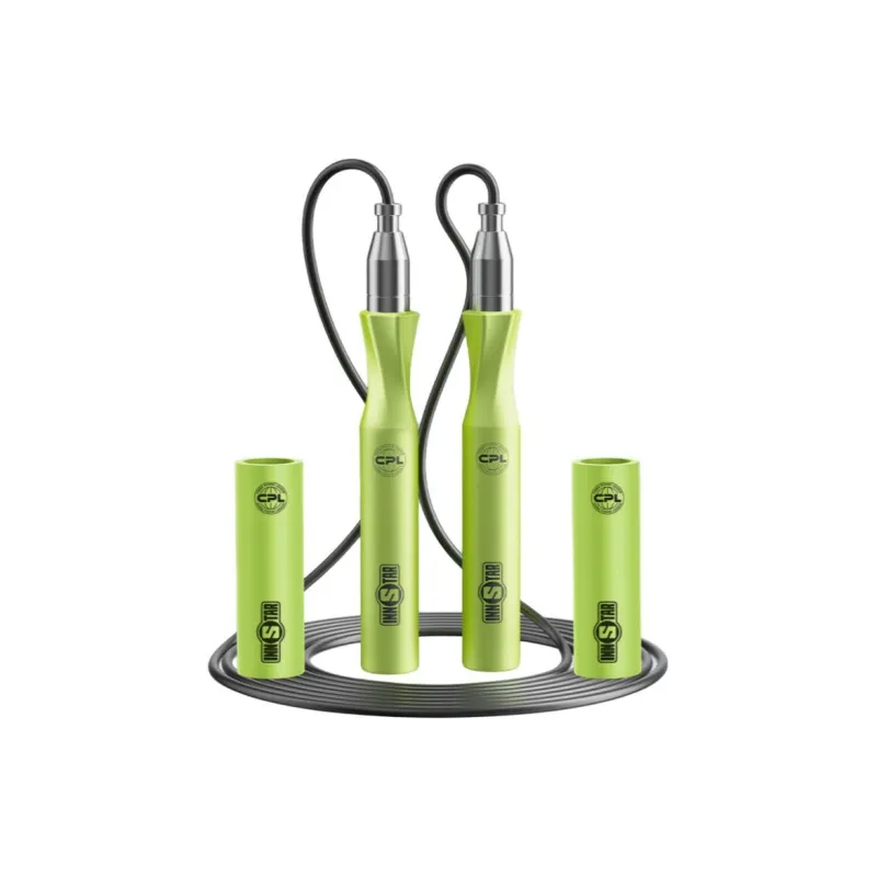 INNSTAR Aerobic Fat Reduction Non Countable Jump Ropes Adults Steel Wire Rope, Aluminum Alloy Controller 260g-2