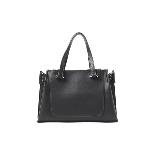 Beams Synthetic Leather Tote Bag, Shopping Bag, Shoulder Bag, Crossbody Bag, Handbag Women's Black/Brown/Olive Green