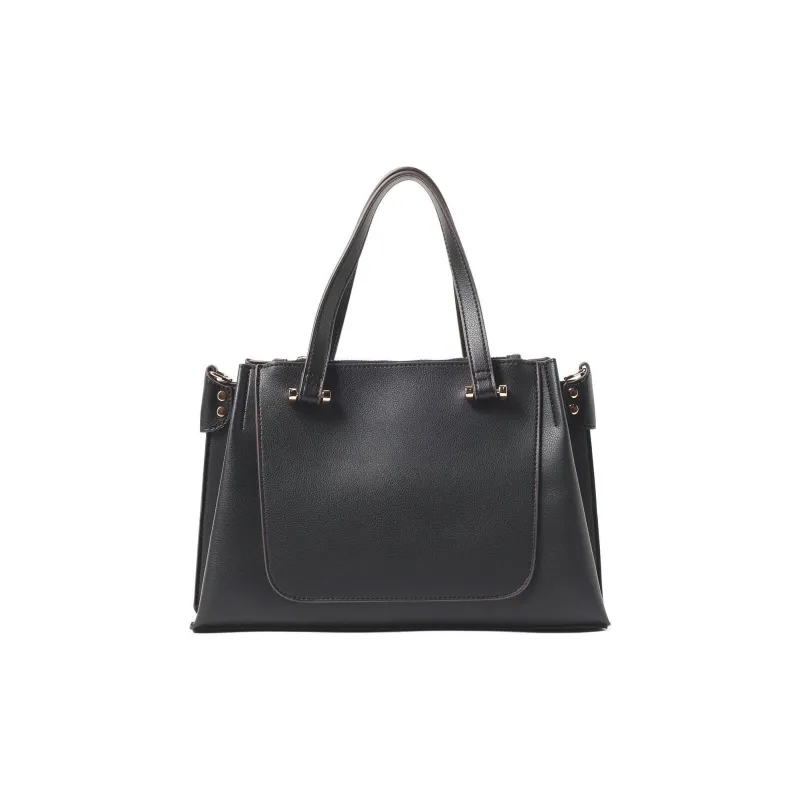 Beams Synthetic Leather Tote Bag, Shopping Bag, Shoulder Bag, Crossbody Bag, Handbag Women's Black/Brown/Olive Green-6
