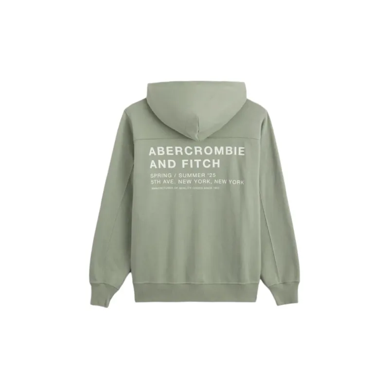 Abercrombie＆Fitch Sweatshirt Unisex Green-1