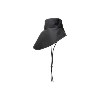 Burberry Cotton Polyester Sun Protection Hats Unisex Black