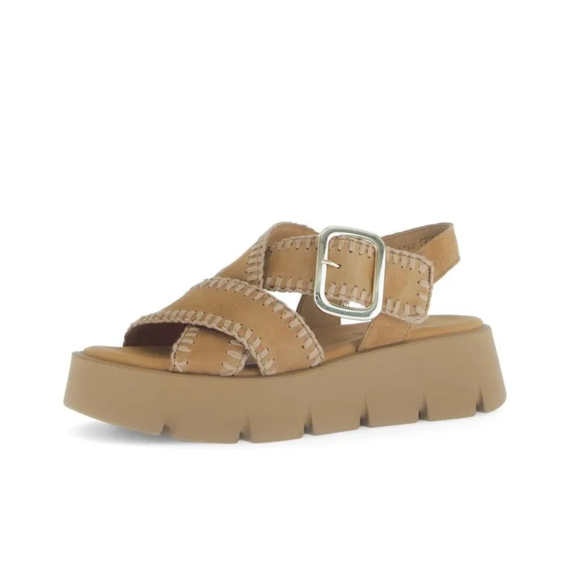 Gabor Fashion Roman Sandals 5cm Women's Brown-2