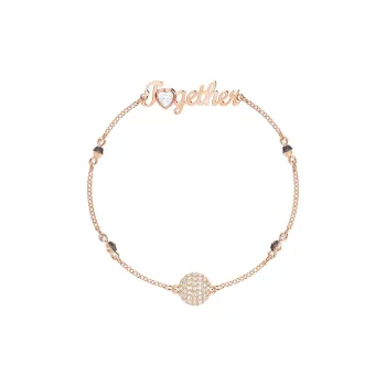Swarovski Stainless Steel Bracelets Women's Rose Gold