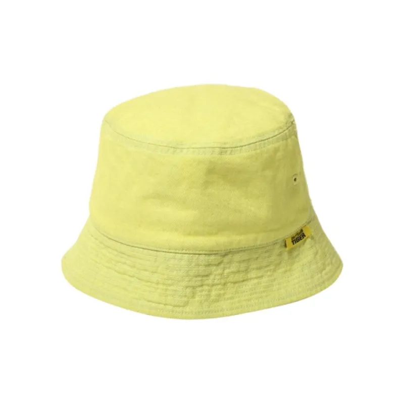 Onitsuka Tiger Cotton Denim Bucket Hats Unisex Yellow-0