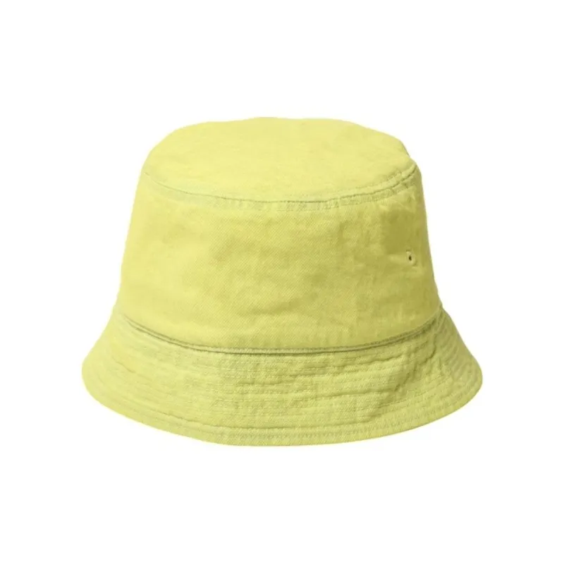 Onitsuka Tiger Cotton Denim Bucket Hats Unisex Yellow-1